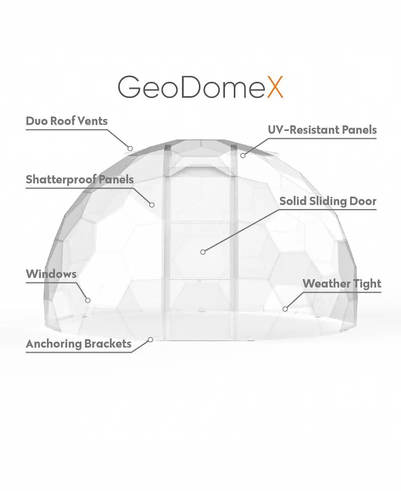 GeoDomeX - Your All-Season Outdoor Sanctuary